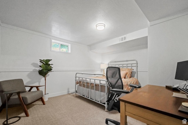 2451 E Cavalier Dr, Cottonwood Heights, UT 84121 - carpeted bedroom featuring a desk