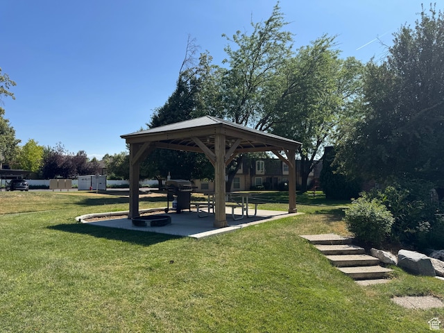 88 W 50 S Unit A4, Centerville, UT 84014 - view of home's community featuring a gazebo and a lawn