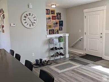 81 S T St, Eureka, UT 84628 - interior space featuring wood finished floors