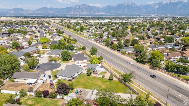 8322 S Copper Vista Cir, West Jordan, UT 84081 - aerial perspective of suburban area with a mountain backdrop