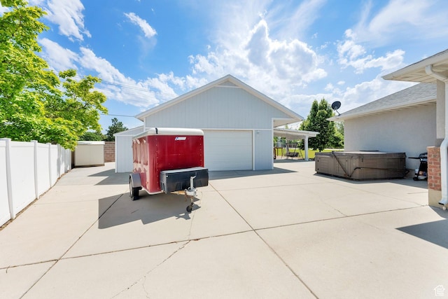 8322 S Copper Vista Cir, West Jordan, UT 84081 - view of detached garage