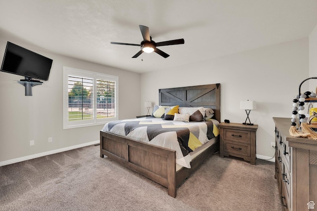 8322 S Copper Vista Cir, West Jordan, UT 84081 - bedroom with carpet and ceiling fan
