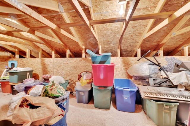 8322 S Copper Vista Cir, West Jordan, UT 84081 - view of unfinished attic