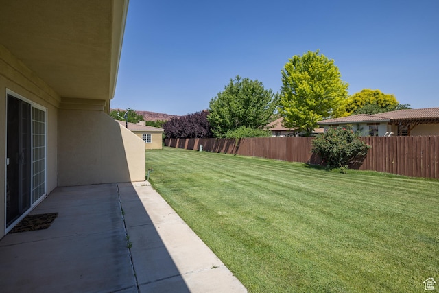 542 W Hale Ave, Moab, UT 84532 - view of yard featuring a patio