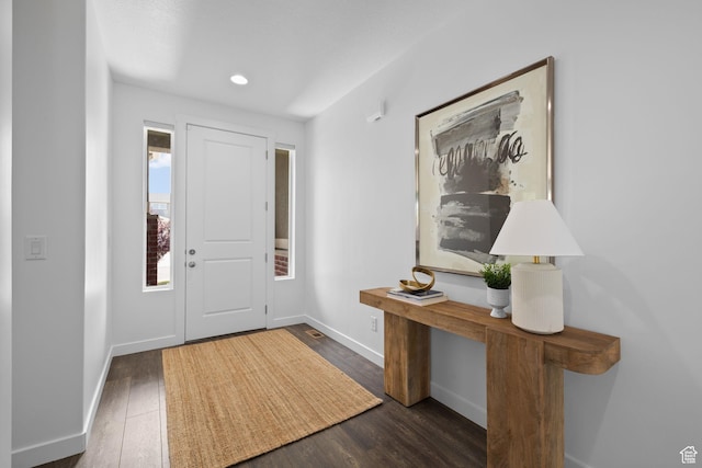 6856 W 8060 S, West Jordan, UT 84081 - entrance foyer with wood finished floors and recessed lighting