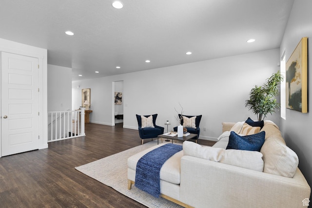 6856 W 8060 S, West Jordan, UT 84081 - living room with recessed lighting and wood finished floors