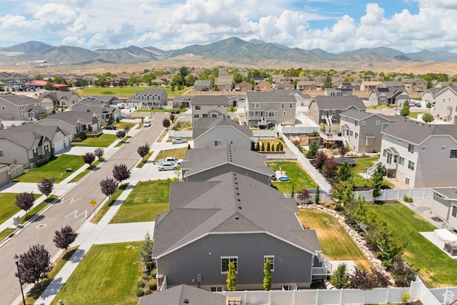 6856 W 8060 S, West Jordan, UT 84081 - aerial perspective of suburban area with a mountainous background