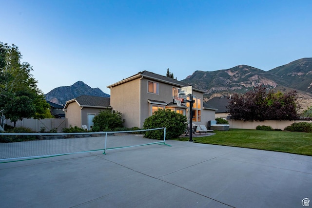 4179 W Sandalwood Dr, Cedar Hills, UT 84062 - view of front of property featuring a mountain view and stucco siding