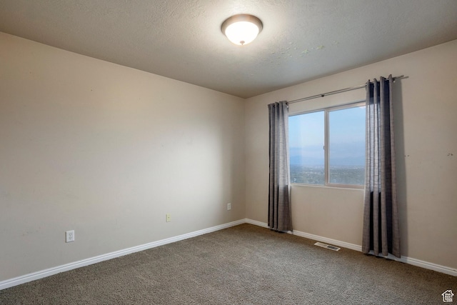 4179 W Sandalwood Dr, Cedar Hills, UT 84062 - carpeted empty room featuring baseboards and a textured ceiling