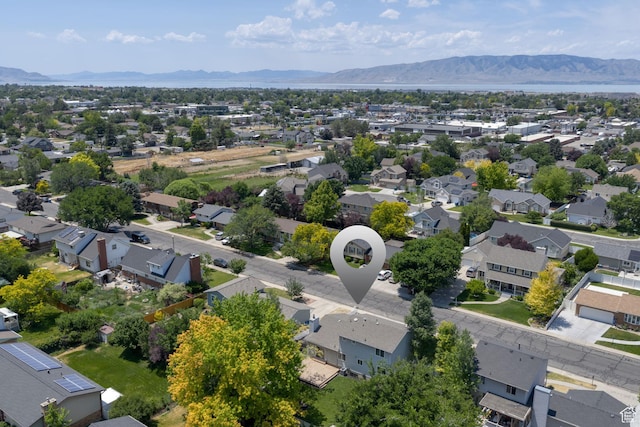 1732 N 280 W, Orem, UT 84057 - aerial perspective of suburban area featuring a mountain backdrop