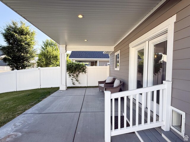 1302 E Mary Ln, Layton, UT 84040 - view of patio / terrace