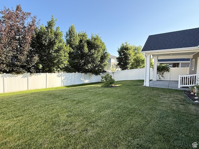 1302 E Mary Ln, Layton, UT 84040 - fenced backyard featuring a patio