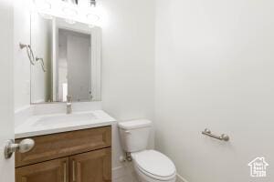 2140 W 320 S Unit 48-51, Hurricane, UT 84737 - half bath featuring toilet and vanity