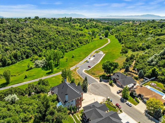 2718 N 2125 E, Layton, UT 84040 - bird's eye view of a heavily wooded area