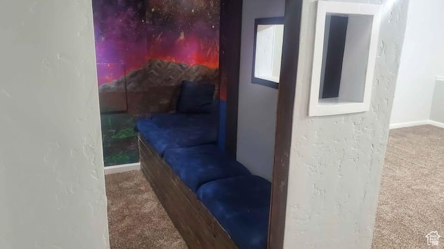 985 Jackson Ave, Ogden, UT 84404 - carpeted living area featuring baseboards
