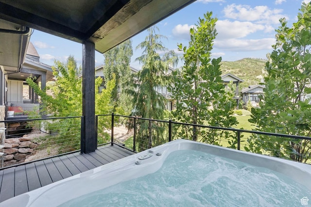 4313 Holly Frost Ct, Park City, UT 84098 - view of wooden deck