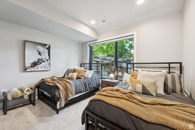 4313 Holly Frost Ct, Park City, UT 84098 - carpeted bedroom with recessed lighting