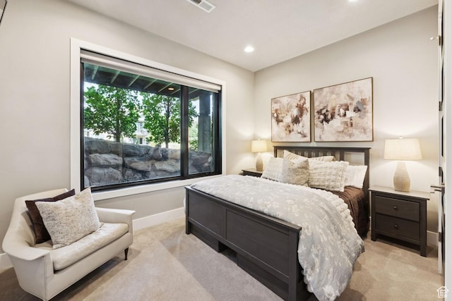 4313 Holly Frost Ct, Park City, UT 84098 - bedroom with light colored carpet and recessed lighting