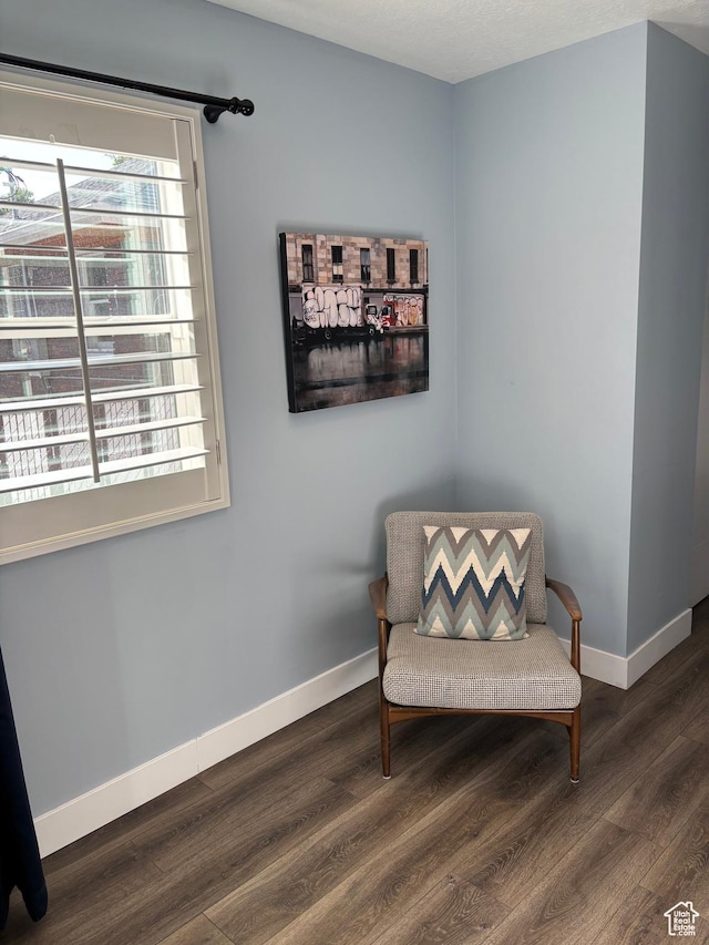 1133 E Sherman Ave S, Salt Lake City, UT 84105 - living area with wood finished floors and baseboards