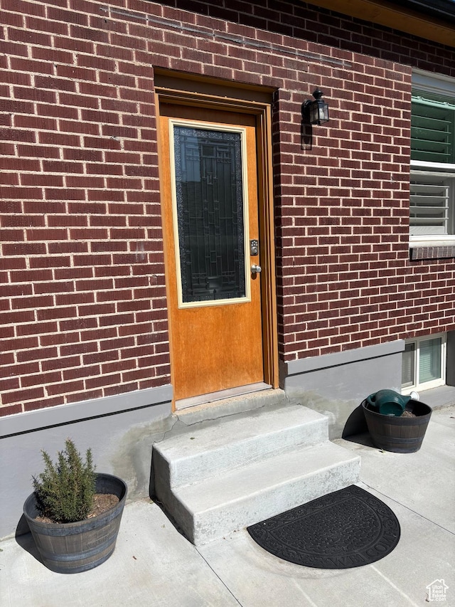 1133 E Sherman Ave S, Salt Lake City, UT 84105 - entrance to property featuring brick siding