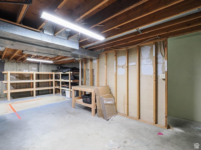 2333 W Ledgewood Dr, Taylorsville, UT 84129 - view of unfinished basement