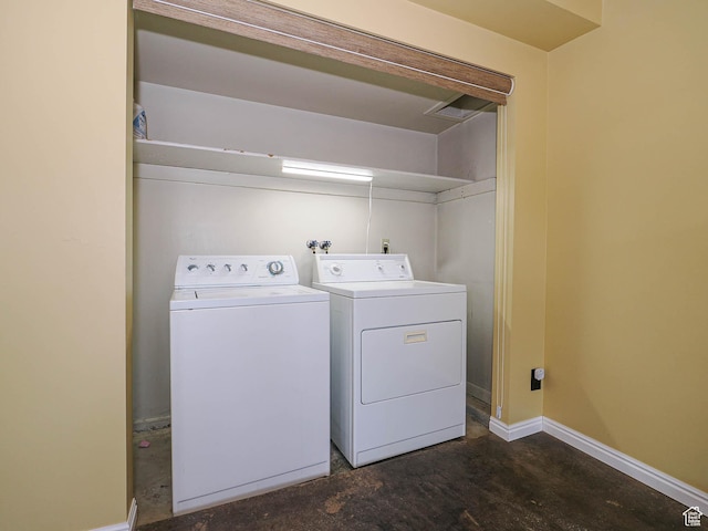 2333 W Ledgewood Dr, Taylorsville, UT 84129 - washroom with separate washer and dryer and baseboards