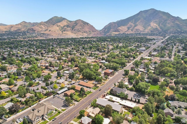 3232 S 2600 E, Salt Lake City, UT 84109 - aerial view of property and surrounding area with mountains