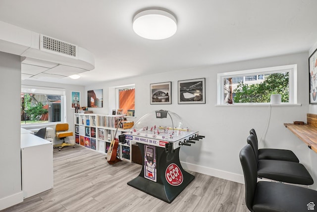 3232 S 2600 E, Salt Lake City, UT 84109 - game room with a desk and wood finished floors