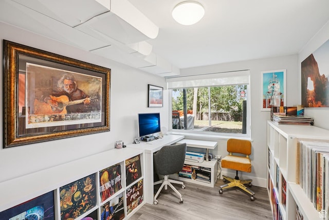 3232 S 2600 E, Salt Lake City, UT 84109 - office area with wood finished floors and baseboards