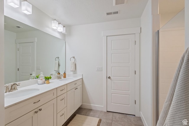 1753 N 3720 W, Lehi, UT 84043 - bathroom with double vanity and tile patterned floors