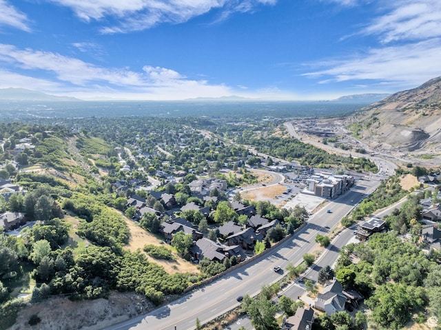 7430 S Wasatch Blvd E Unit I-2, Cottonwood Heights, UT 84121 - aerial view of property's location featuring a mountainous background