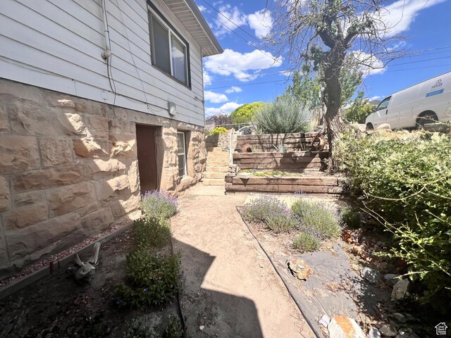 148 Duchesne St, Helper, UT 84526 - view of yard with stairway