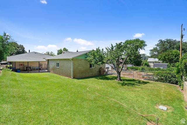 1456 Swan St, Ogden, UT 84401 - view of yard with a patio area