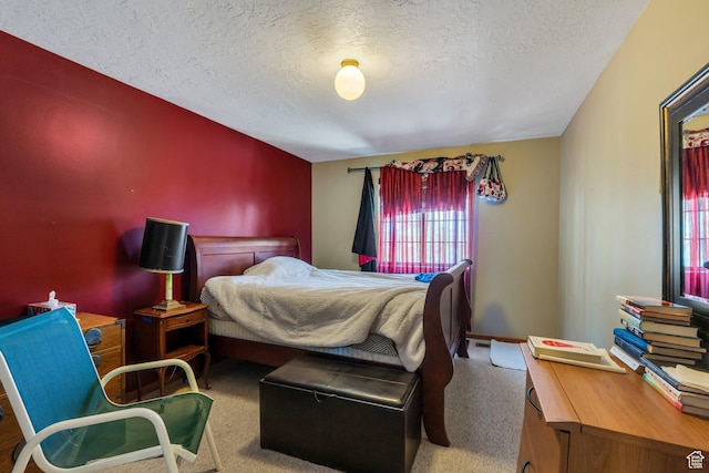 3286 Danish Hills Cir, Cottonwood Heights, UT 84121 - bedroom featuring a textured ceiling and carpet flooring