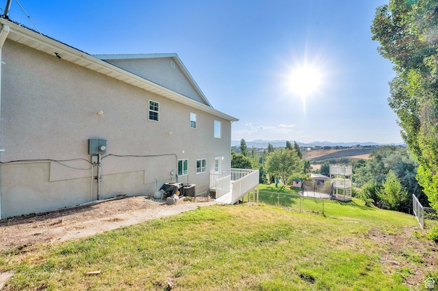 2313 N 850 E, Lehi, UT 84043 - view of yard featuring a mountain view