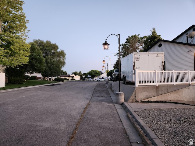 2313 N 850 E, Lehi, UT 84043 - view of asphalt street with street lights and curbs