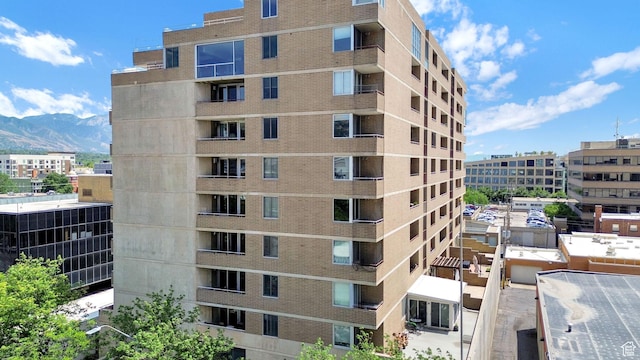 230 E Broadway S Unit 1108, Salt Lake City, UT 84111 - view of apartment building / complex featuring a mountain view