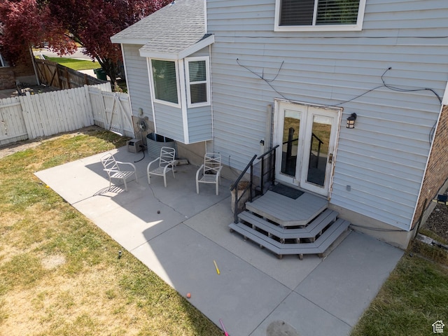 8823 S 3715 W, West Jordan, UT 84088 - view of patio with french doors