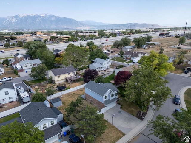 8823 S 3715 W, West Jordan, UT 84088 - aerial perspective of suburban area featuring a mountain backdrop