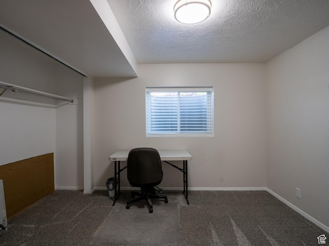 8823 S 3715 W, West Jordan, UT 84088 - office area with a textured ceiling and carpet