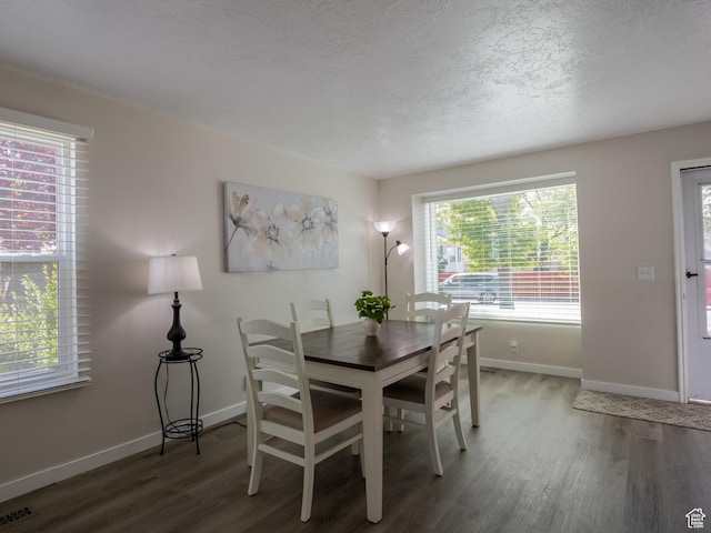 8823 S 3715 W, West Jordan, UT 84088 - dining space featuring wood finished floors and a textured ceiling