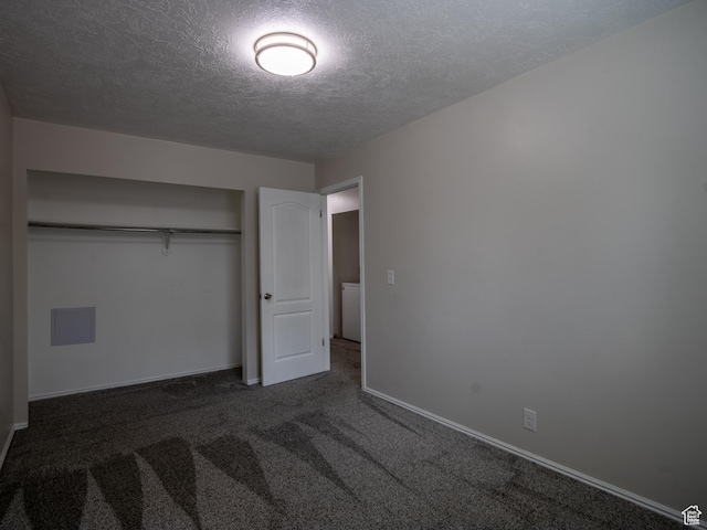 8823 S 3715 W, West Jordan, UT 84088 - unfurnished bedroom with carpet, a textured ceiling, and a closet