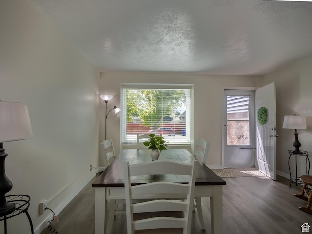 8823 S 3715 W, West Jordan, UT 84088 - dining space featuring wood finished floors and a textured ceiling