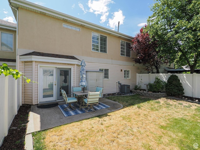 11965 S Draperville Ave, Draper, UT 84020 - rear view of house featuring a patio and stucco siding
