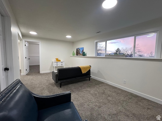 6770 W 3860 S, West Valley City, UT 84128 - sitting room featuring carpet floors and recessed lighting