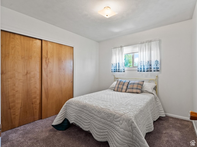 320 S 2nd St W, Soda Springs, ID 83276 - carpeted bedroom with a closet and baseboards