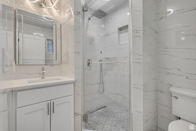 1804 S Park St, Salt Lake City, UT 84105 - full bathroom with vanity and a marble finish shower
