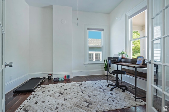 662 E 4th Ave, Salt Lake City, UT 84103 - office space with dark wood-style floors