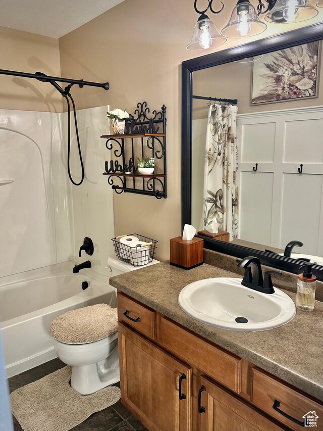 2242 N 2500 W, Lehi, UT 84043 - full bath with vanity and shower / bath combo