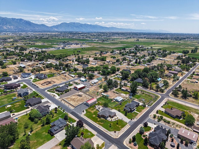4060 W 2550 S, Taylor, UT 84401 - aerial view of property and surrounding area with a mountainous background